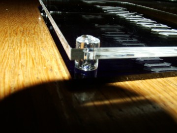 Acrylaat naambord 20 x 15 cm