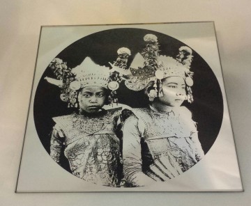 Laserspiegel klok 60 x 60 cm