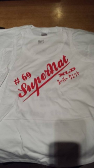 Wit shirt met transfer klein