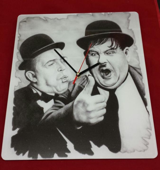 Klok Laurel en Hardy